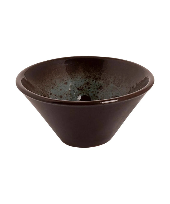 GGM Gastro (48 pcs) Dessert Bowl - TURKEY - Stoneware - 50ml - round - Ø 80mm - Brown/Blue