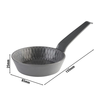 GGM Gastro (48 pcs) Dipping Pot - MINI - Melamine - 70ml - 85x155mm - Grey