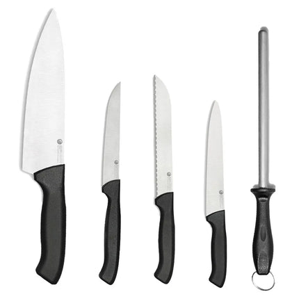 GGM Gastro (5 Cái) Bộ Dao Kèm Túi Cuộn