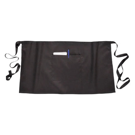 GGM Gastro (5 pcs) Bar Apron - Black - Length: 38cm