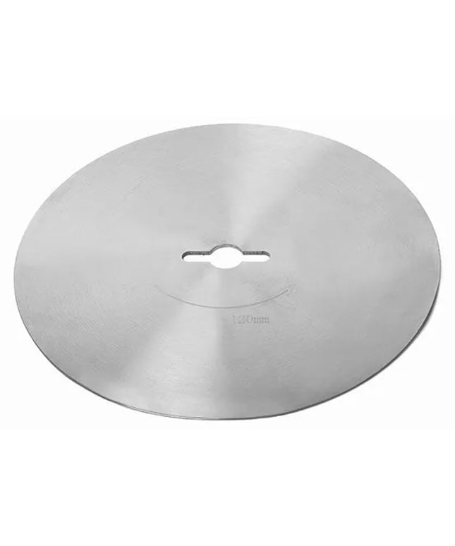 GGM Gastro (5 pcs) Electric Kebab Slicer Blades (Ø120mm) - Smooth - Stainless Steel - 120x120x1mm - for Doner kebab slicers