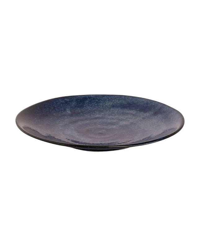 GGM Gastro (5 pcs) KIRYU | Plate - flat - Porcelain - Ø255mm - Blue