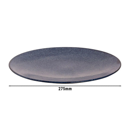 GGM Gastro (5 pcs) KIRYU | Platter - flat - Porcelain - Ø275mm - Blue