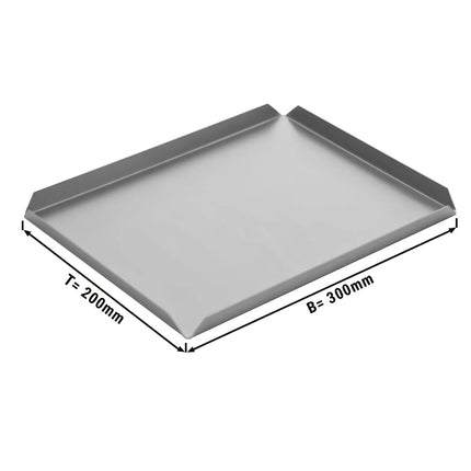 GGM Gastro (5 pcs) Serving Platter - Aluminium - 300x200x10mm - Silver