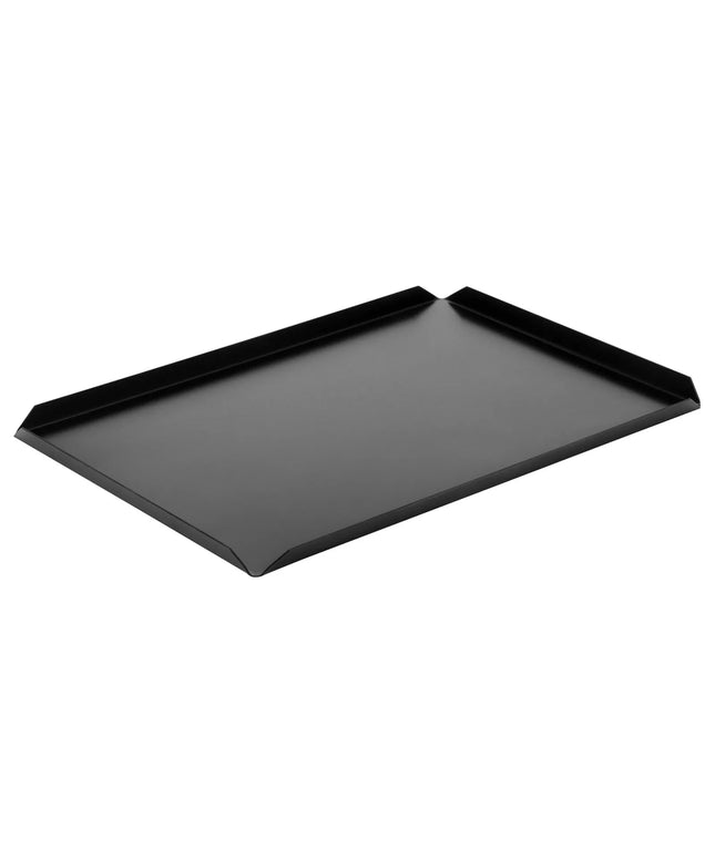 GGM Gastro (5 pcs) Serving Platter - Aluminium - 400x150x10mm - Black - rectangular