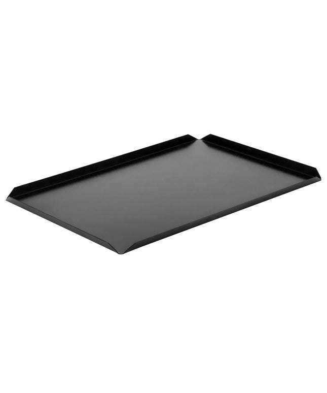 GGM Gastro (5 pcs) Serving Platter - Aluminium - 500x150x10mm - Black - rectangular