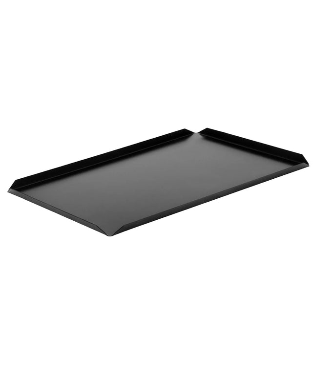GGM Gastro (5 pcs) Serving Platter - Aluminium - 600x150x10mm - Black - rectangular
