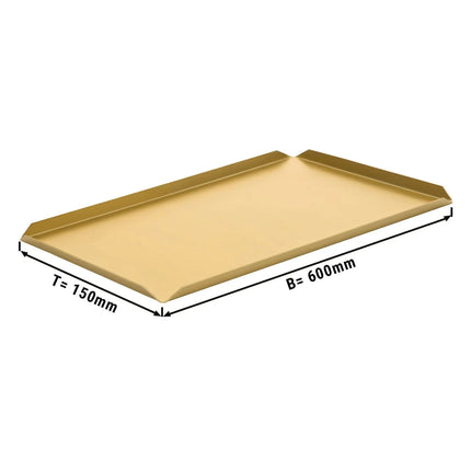 GGM Gastro (5 pcs) Serving Platter - Aluminium - 600x150x10mm - Champagne