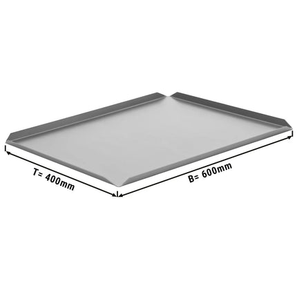 GGM Gastro (5 pcs) Serving Platter - Aluminium - 600x400x10mm - Silver