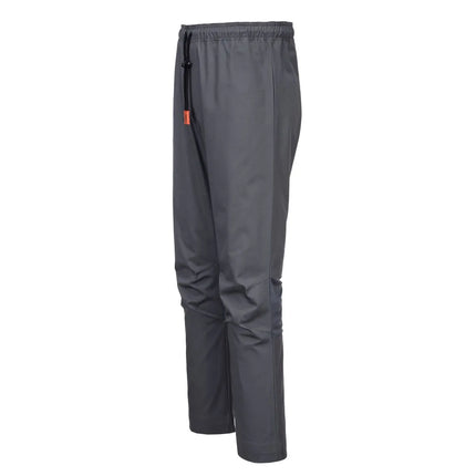 GGM Gastro (5 pcs) Unisex Chef Trousers Slim Fit MeshAir Pro - Grey - Size: 3XL