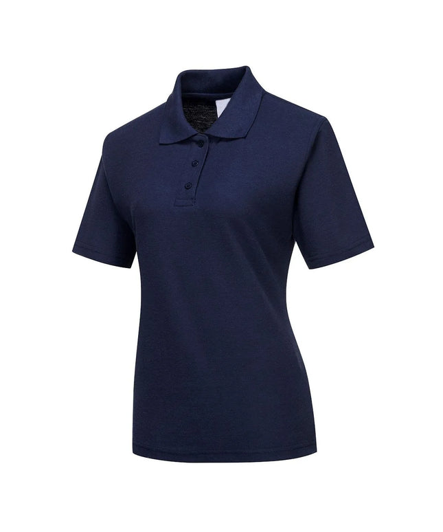 GGM Gastro (5 pcs) Women’s Cotton Polo Shirt - Navy - Size: S