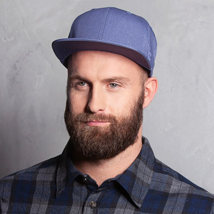 GGM Gastro (5 pieces) KARLOWSKY | Flat cap jeans style - vintage blue