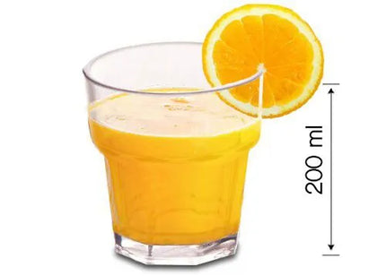 GGM Gastro (50 Cái) Ly Uống Nước Polycarbonate - Trong Suốt - 200ml