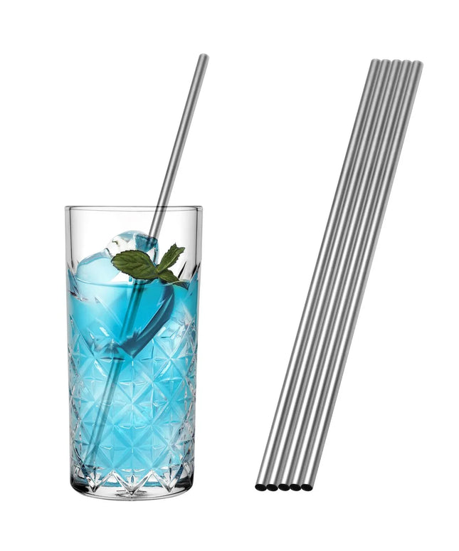 GGM Gastro (50 Cái) Ống Hút Inox - 200mm - Ø5mm - Thẳng