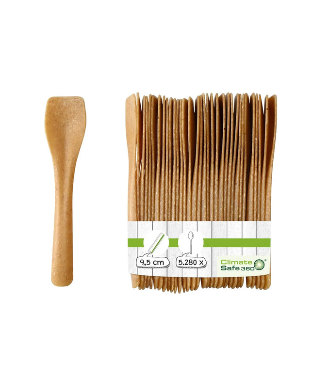 GGM Gastro (5280 pcs) Reusable Ice Cream Spatula - 95mm - Brown