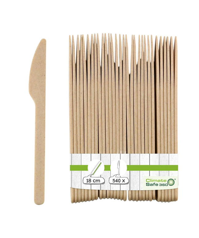 GGM Gastro (540 pcs) Reusable Knife - 180mm - Natural