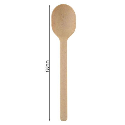 GGM Gastro (540 pcs) Reusable Spoon - 180mm - Natural