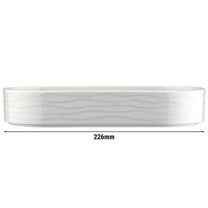 GGM Gastro (6 Cái) Chén Tráng Miệng - Sứ - 330x226mm - Trắng