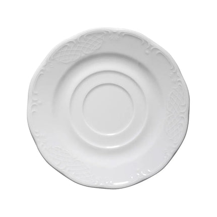 GGM Gastro (6 Cái) CLASSICO - Đĩa Lót Cappuccino - Ø160mm - Trắng