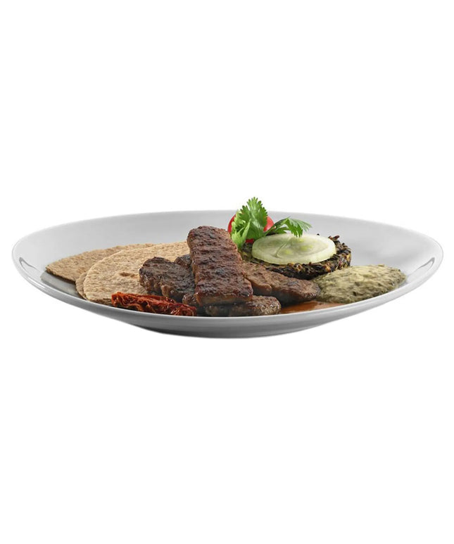 GGM Gastro (6 Cái) Đĩa Lớn Vuông - Sứ - 290x290mm - Trắng