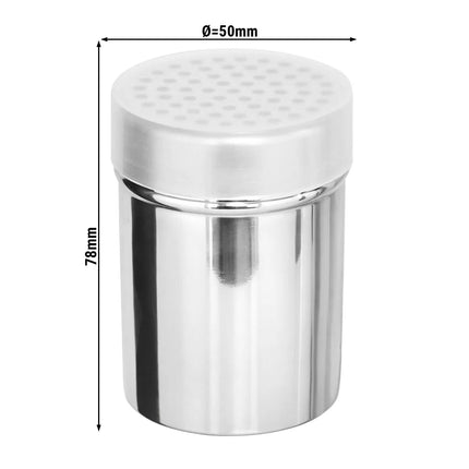 GGM Gastro (6 Cái) Lọ Rắc Gia Vị - Lỗ Nhỏ - Ø50mm - Cao 97mm