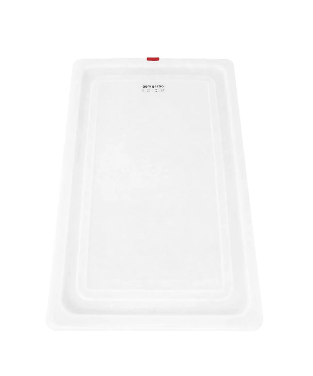 GGM Gastro (6 Cái) Nắp GN 1/1 Polypropylene - Trong Suốt - 530x325mm - Cao 13mm