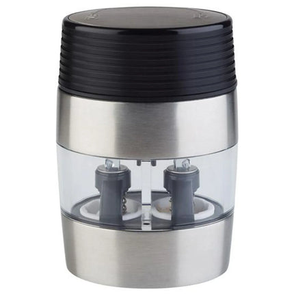 GGM Gastro (6 pcs) 5.1 cm-1 Salt & Pepper Mill PREMIUM - FLIPMILL - Stainless Steel - Height: 95mm