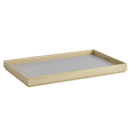 GGM Gastro (6 pcs) Anti-Slip Mat (GN 1/1) - VALO Series - Silicone - 520x310x1mm - Clear - for VALO Wooden Box GN 1/1