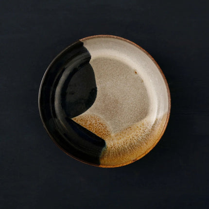 GGM Gastro (6 pcs) AQUAREL | Deep Plate - Stoneware - Ø220mm - Beige/Blue