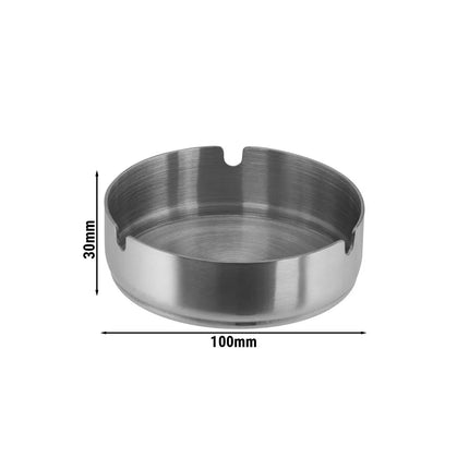 GGM Gastro (6 pcs) Ashtray - Ø100mm - Stainless Steel