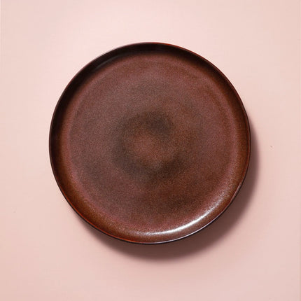GGM Gastro (6 pcs) BAMA COPPER | Platter - flat - Stoneware - Ø270mm - Copper