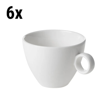 GGM Gastro (6 pcs) BART | Cappuccino Cup Bart - 230ml - Ivory