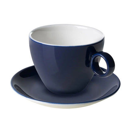 GGM Gastro (6 pcs) BART | Cappuccino Cup Colour Cafe - 230ml - Blue