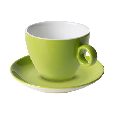 GGM Gastro (6 pcs) BART | Cappuccino Cup Colour Cafe - 230ml - Lime