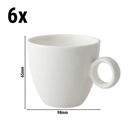 GGM Gastro (6 pcs) BART | Coffee Cup Bart - 145ml - Ivory