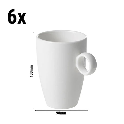 GGM Gastro (6 pcs) BART | Coffee Cup Bart - 230ml - Ivory