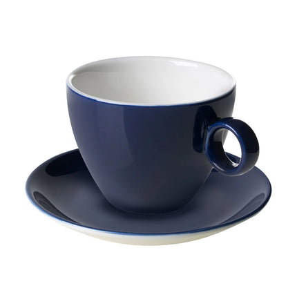 GGM Gastro (6 pcs) BART COLOUR CAFE - Cappuccino saucers - Ø155mm - Blue