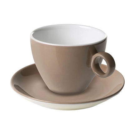 GGM Gastro (6 pcs) BART COLOUR CAFE - Cappuccino saucers - Ø155mm - Brown