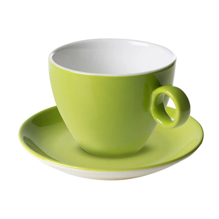 GGM Gastro (6 pcs) BART COLOUR CAFE - Cappuccino saucers - Ø155mm - Lime