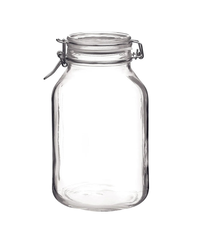 GGM Gastro (6 pcs) Bormioli Rocco | Clip Top Preserve Jar - DUBLIN - 3L - with Clip Top Lid