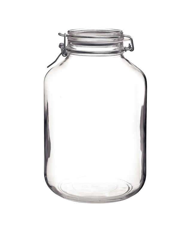 GGM Gastro (6 pcs) Bormioli Rocco | Clip Top Preserve Jar - DUBLIN - 5L - with Clip Top Lid
