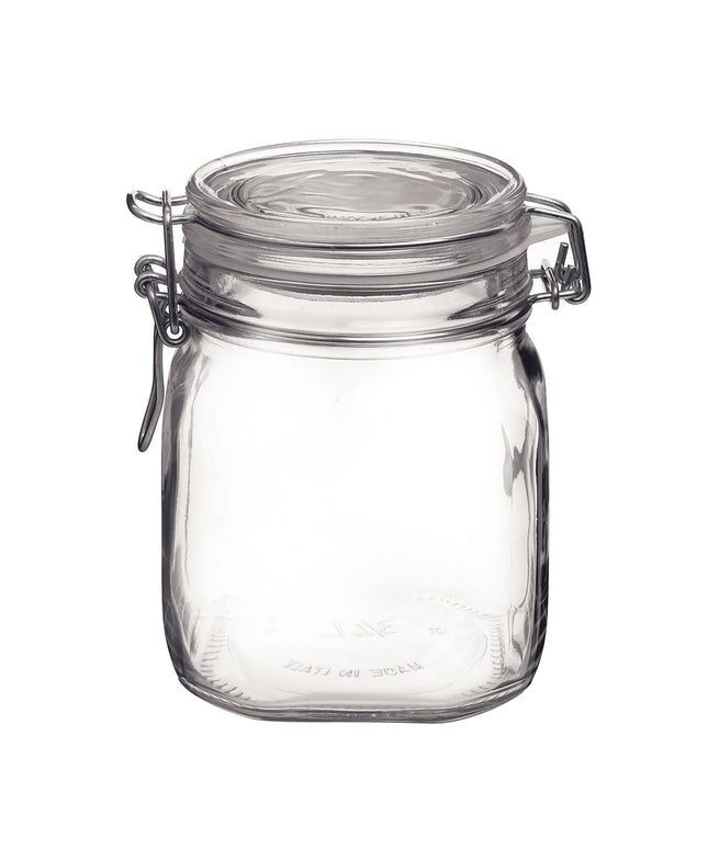 GGM Gastro (6 pcs) Bormioli Rocco | Clip Top Preserve Jar - DUBLIN - 750ml - with Clip Top Lid