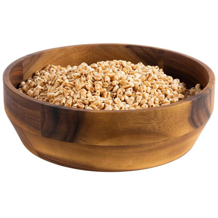 GGM Gastro (6 pcs) Bowl - ACACIA - Acacia Wood - 3L - 270x270mm - Depth: 85mm - Brown