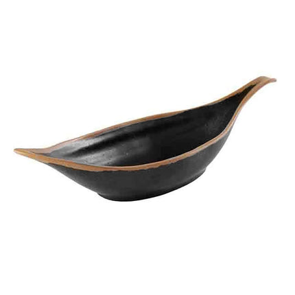 GGM Gastro (6 pcs) Bowl - CROCKER - Melamine - 0.65L - 420x140mm - Depth: 95mm - Brown/Terracotta