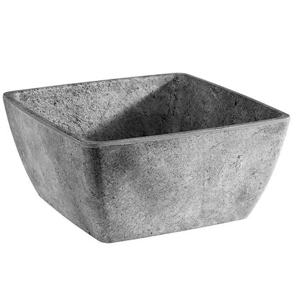 GGM Gastro (6 pcs) Bowl - ELEMENT - Melamine - 1.5L - square - 190x190mm - Depth: 90mm - Grey