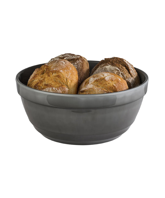 GGM Gastro (6 pcs) Bowl - EMMA - Melamine - 2.3L - round - Ø 230mm - Depth: 105mm - Grey