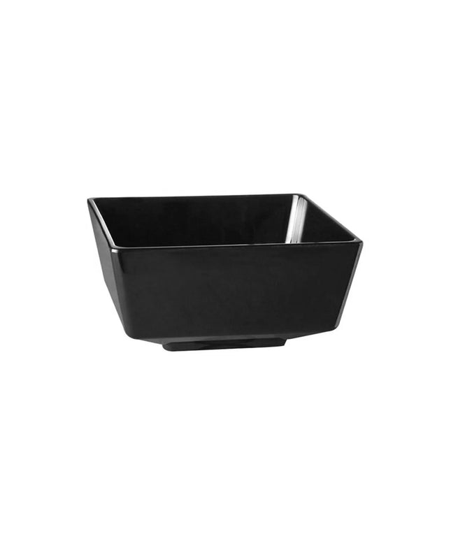 GGM Gastro (6 pcs) Bowl - FLOAT - Melamine - 160ml - square - 90x90mm - Depth: 45mm - Black