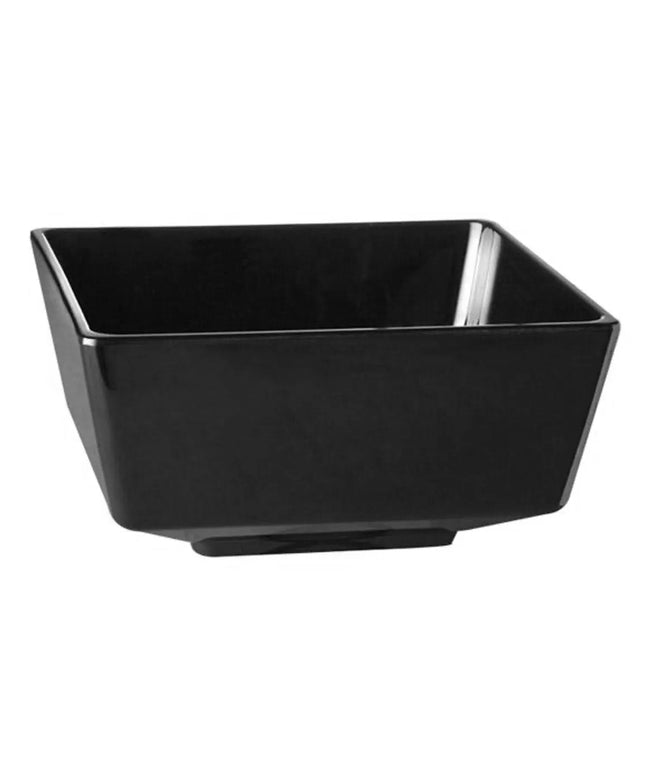 GGM Gastro (6 pcs) Bowl - FLOAT - Melamine - 4.7L - square - 250x250mm - Depth: 120mm - Black