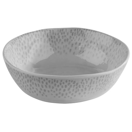GGM Gastro (6 pcs) Bowl - FOOTMARK - Melamine - 600ml - 180x180mm - Depth: 55mm - White