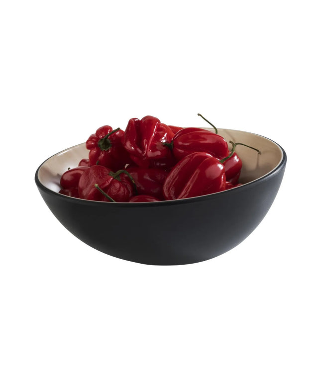 GGM Gastro (6 pcs) Bowl - FRIDA - Melamine - 1L - square - 215x215mm - Depth: 85mm - Black